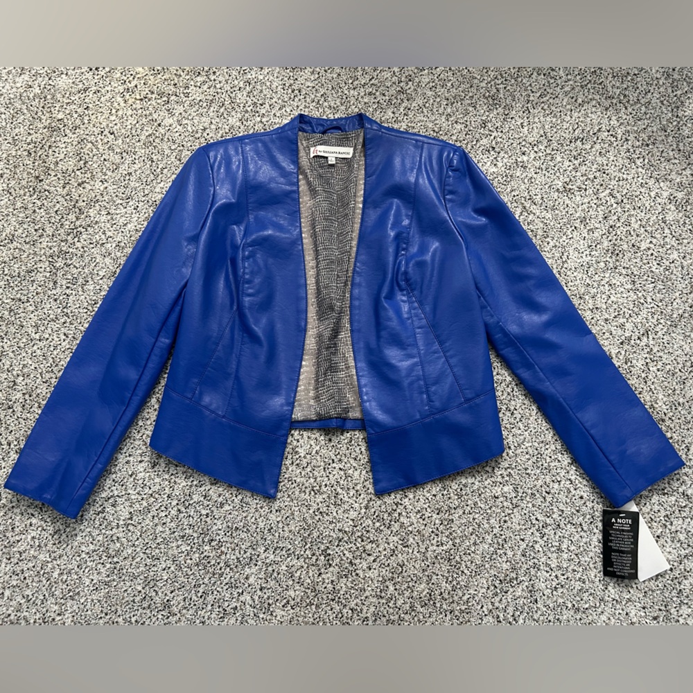 G by Giulaina Faux Leather Jacket  Size: L